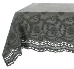 Скатерть с вышивкой WASHED LINEN A2808199VE