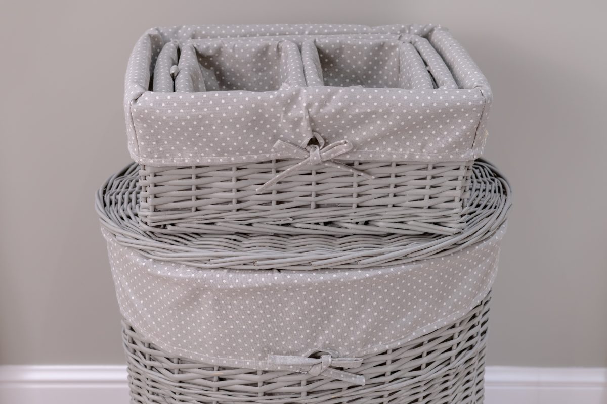 Набор корзин из ротанга CESTI e PANIERI A28662 — изображение 1