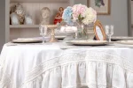 Скатерть с кружевной оборкой TIEPOLO A3567899BI — изображение 4