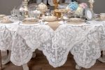 Скатерть с кружевом VILLA MADAMA A22336 — изображение 4