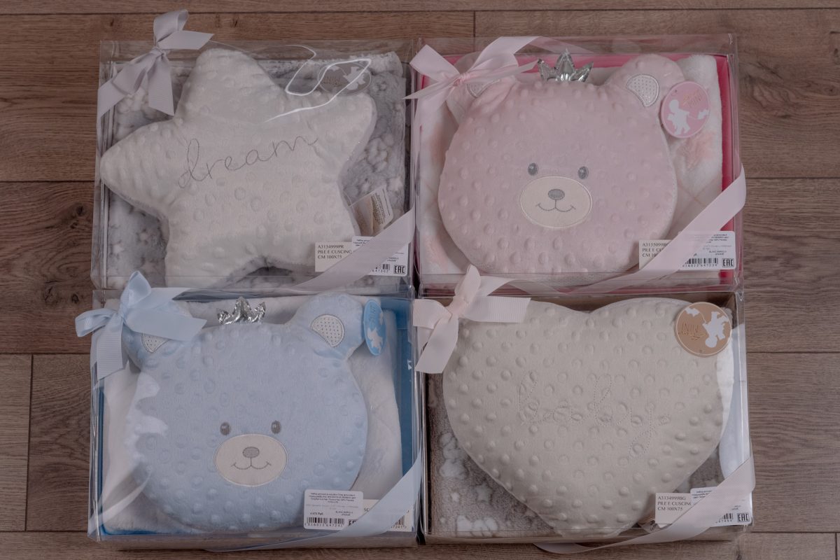 Детский плед и подушка  BLANC MINI NATURAL TONES A3134999BG — изображение 2