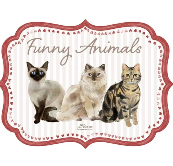 Плейсмат FUNNY ANIMALS A37077