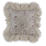 Подушка декоративная с вышивкой DENTELLE A36908
