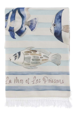 Полотенце пляжное LES POISSONS A38133AZ