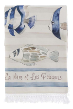 Полотенце пляжное LES POISSONS A38133BG