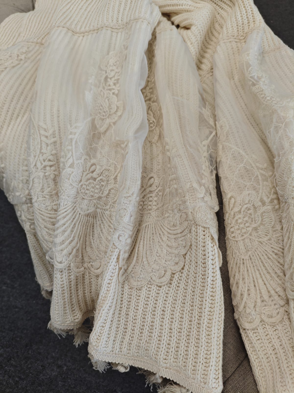 Плед вязанный DENTELLE A3623199NT — изображение 2